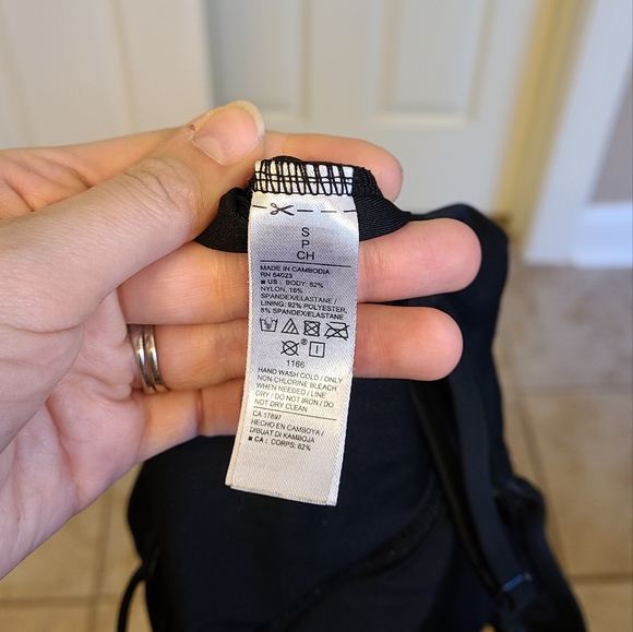 Black One Piece Swimsuit - Picture 15 of 15